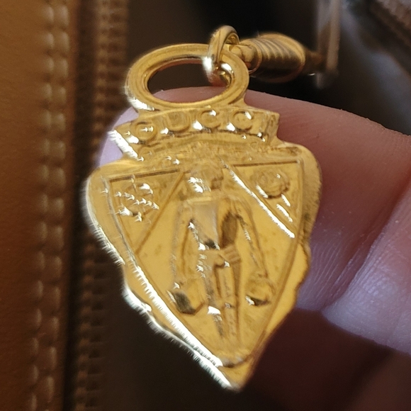 Vintage GUCCI Micro GG Canvas Cross body Shoulder Bag PVC Leather Beige - Picture 12 of 16